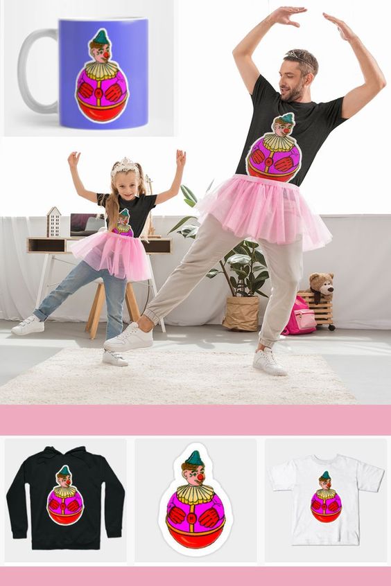 MarccelusStore's tweet photo. 🛒https://t.co/Fol6Dii5uK...

Clown the children's toy that sways when standing
Clown that rocks! 

#clowntoy #clownshirt #supercolorfulClown #clownvintage #clownRetro #marccelusshop #marccelusstore #clownthatrocks #clownChildren #40sClown #artClown #LoveClown #ClownsareEternal https://t.co/OEdE87JkWL