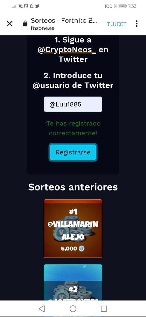 Luu1885's tweet photo. @FNZoneGG Listo, suerte. https://t.co/6QFg9lDwmi