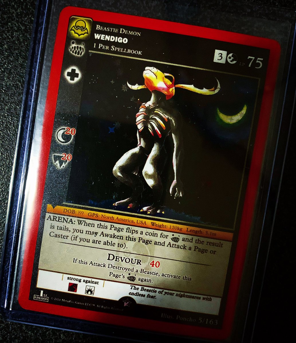 GossCardWorld's tweet photo. Targets Acquired! @MetaZooGames #mothman #metazoonightfall https://t.co/eiCbdS0c0E
