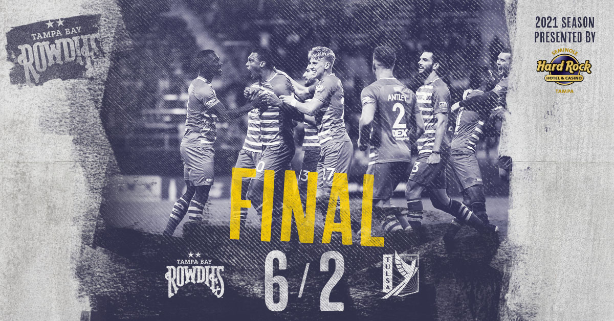 TampaBayRowdies's tweet image. Fun night.

Same time next week? 😉 

🔰 #NoLimits