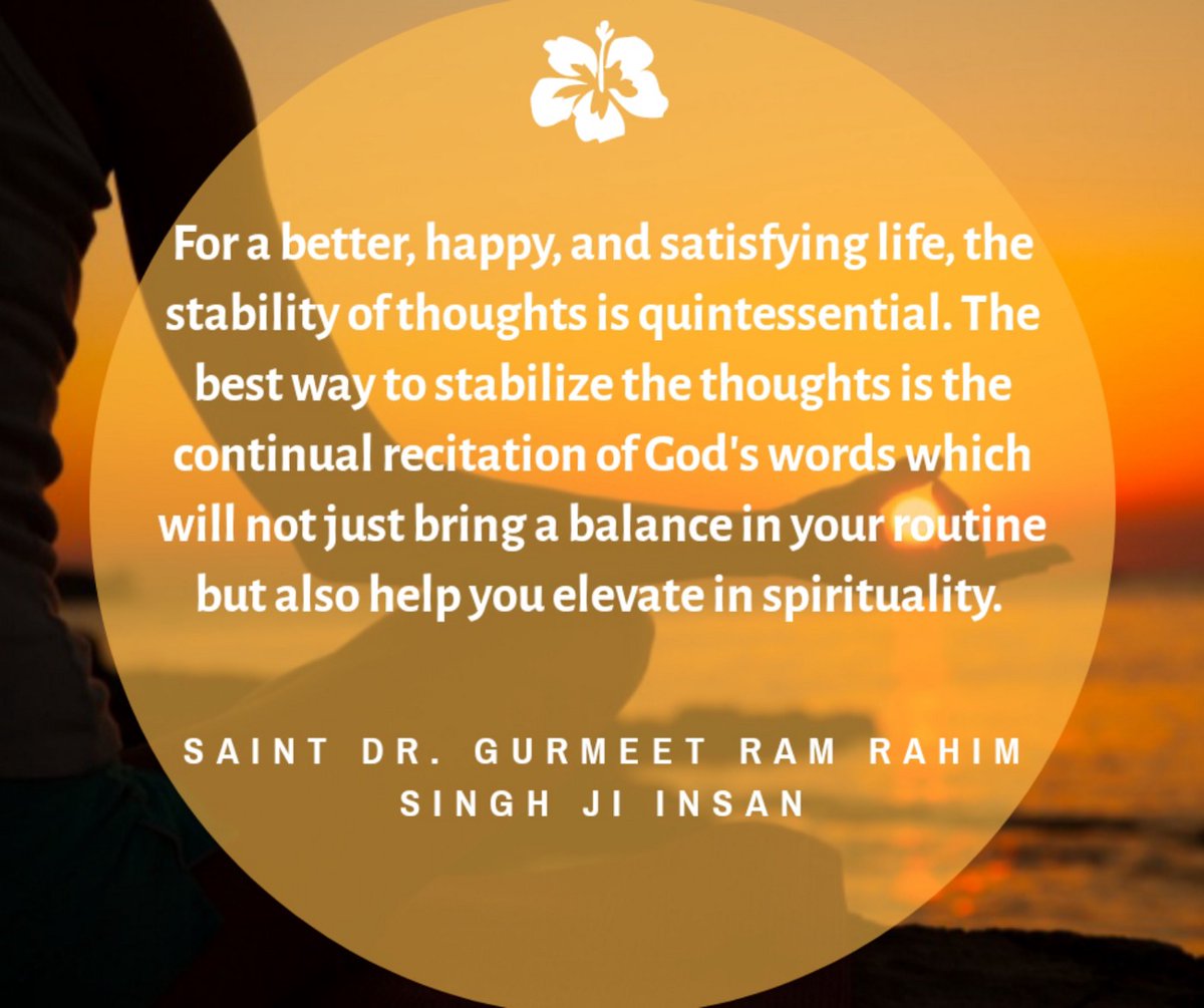 TinaChaudhary33's tweet photo. The best way to release pain, anxiety or stress is to talk to God.
And the best and only way to talk with him is Method of Meditation. 
#SpiritualSunday
@DSSNewsUpdates https://t.co/FfEBfvcF5l