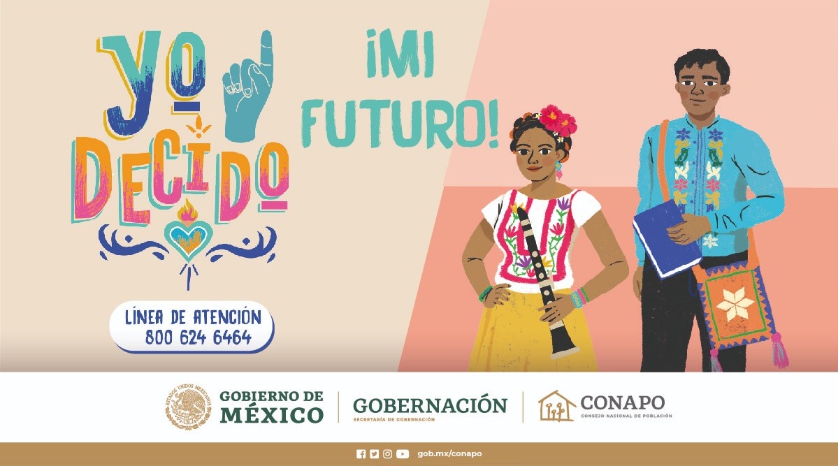 Generar un cambio de mentalidad y romper estigmas de la sociedad actual mientras preservamos nuestra cultura y tradiciones es posible.
Por ejemplo, las mujeres más allá de ser madres, pueden ser estudiantes, trabajadoras y todo lo que ellas deseen.
#YoDecido mi futuro