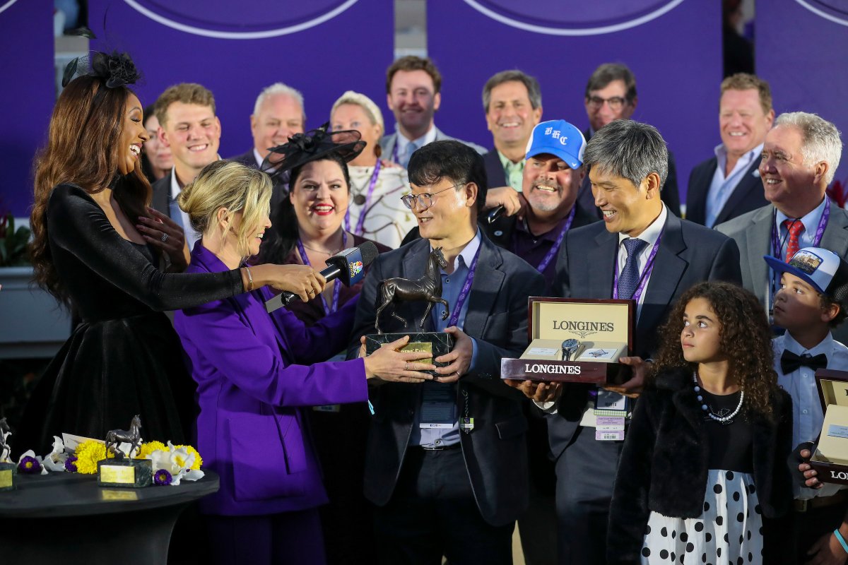 keenelandsales's tweet photo. It's sweet celebrating Saturday @BreedersCup victories for our #KeeGrads! https://t.co/i9T2J56xa0