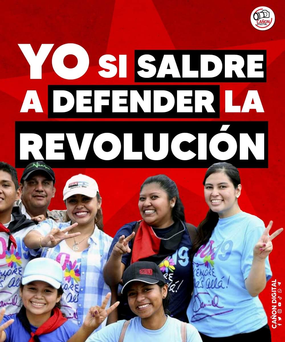 Estamos a horas de un nuevo triunfo del pueblo todos a votar en la 2

#EleccionesSoberanas2021 
#Nicaragua