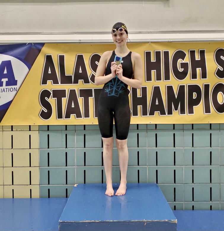 Congratulations to Sophomore Avery Hafele on winning both the 100 yard Butterfly and Backstroke at the <a href="/ASAA_org/">ASAA</a> State Swim/Dive Championships today!!