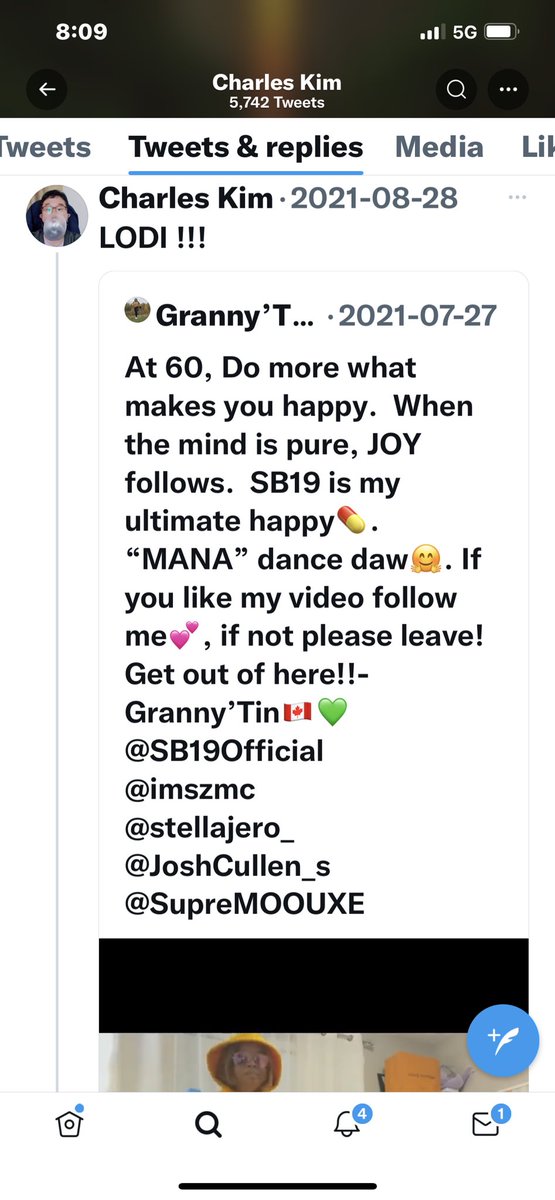 a_asaiah's tweet photo. Unforgettable Comments from Sir Charles: “LODI” and “My Pleasure” and for the coffee invitation next year at his office😱😱😱and being one of the 45 that he follows on twitter-himlay😭😇
#MANAdanceCoverKo🤪
#BeforeBITZ
#4Kviews😱
@scharleskim
@SB19Official
@granny_warriors https://t.co/z9Hmar2ASP