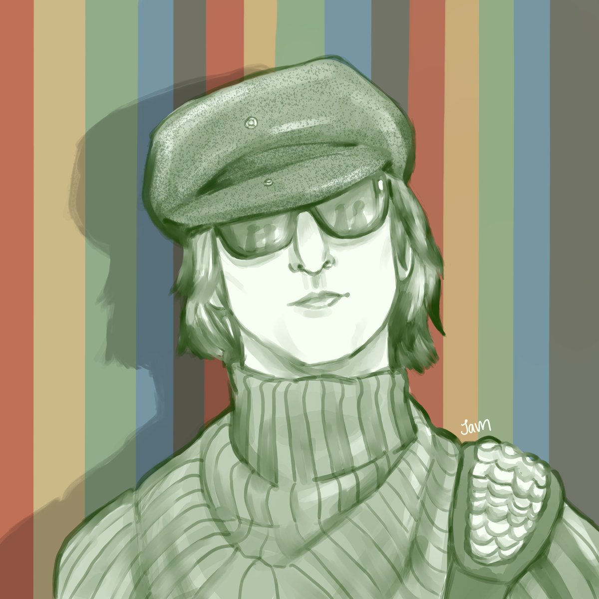 maccadot's tweet photo. retro chic lennon
this is a snazzy pic 
[from April 29th, 2020]
#thebeatlesart #thebeatlesfanart #beatlesart #beatlesfanart #johnlennon #johnlennonart #johnlennonfanart https://t.co/NNhSVZnueb