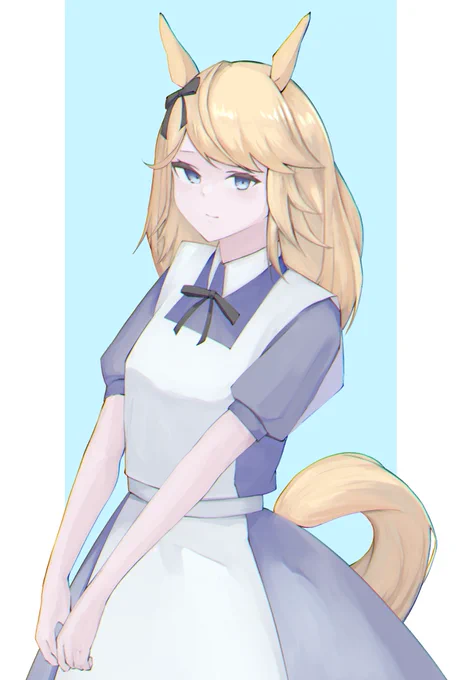 #ウマ娘アリス服シチー 