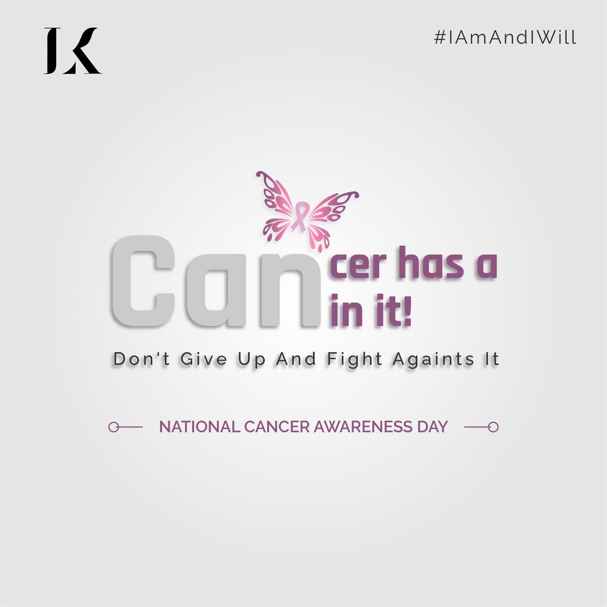 On this cancer awareness day, support the one who is going through this difficult time. Cancer is curable! 

#LipiKhandhar #KnowYourRights #NationalCancerAwarenessDay #Cancer #IAmAndIWill #CancerAwarenessDay