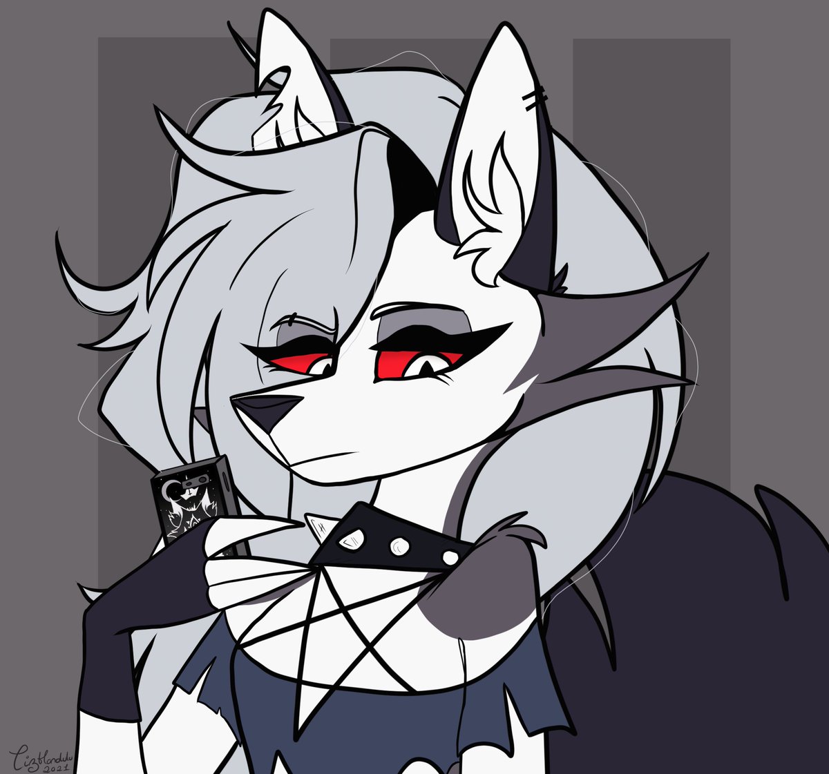 TizHonolulu's tweet photo. So I finally drew the doggieee :3

(i'm very happy with this oneee)
#HelluvaBossLoona #Helluvaboss https://t.co/ONSEh8ciyn