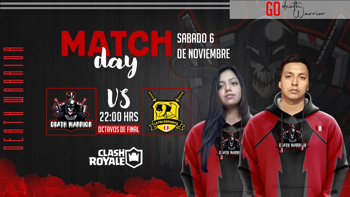 #CR | MATCH DAY 

Único partido del día, donde demostraremos nuestro poderío 👿

🏆 | <a href="/TYliaster/">Team Yliaster</a> [8vos]
🆚 | <a href="/LatinEsports_CR/">Latin Esports</a>
⏰ | 22:00 🇵🇪

#GoDW
🎨 | <a href="/CaveQs/">QS I Cave</a>