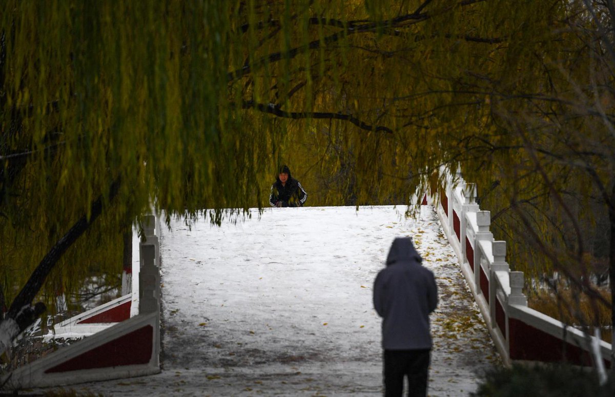 shanghaidaily's tweet image. China's National Meteorological Center Sunday continued to issue an orange alert for #snowstorms in some northern regions. From Sunday morning to Monday morning, snowstorms are likely to hit parts of #InnerMongolia, #Hebei, #Tianjin, #Shandong, #Liaoning, #Jilin &amp;amp; #Heilongjiang.