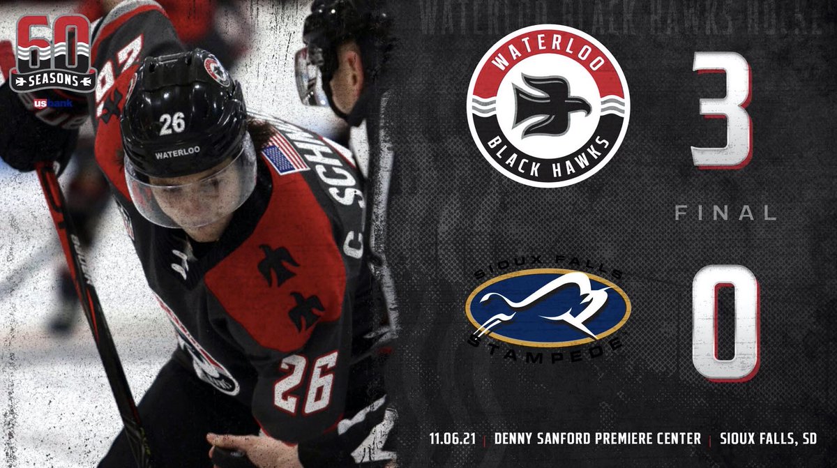 BlckHawksHockey's tweet photo. Congratulations to @GavinOc9 and @Owenbaker_43 for scoring their first USHL goals during tonight’s victory in Sioux Falls! https://t.co/5m7v5X6SFX