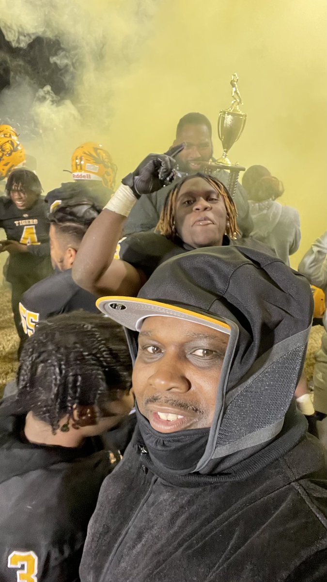 Alcovy football team win its first ever region football championship!!!