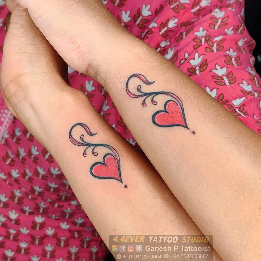 How to make Beautiful S letter Tattoo  YouTube