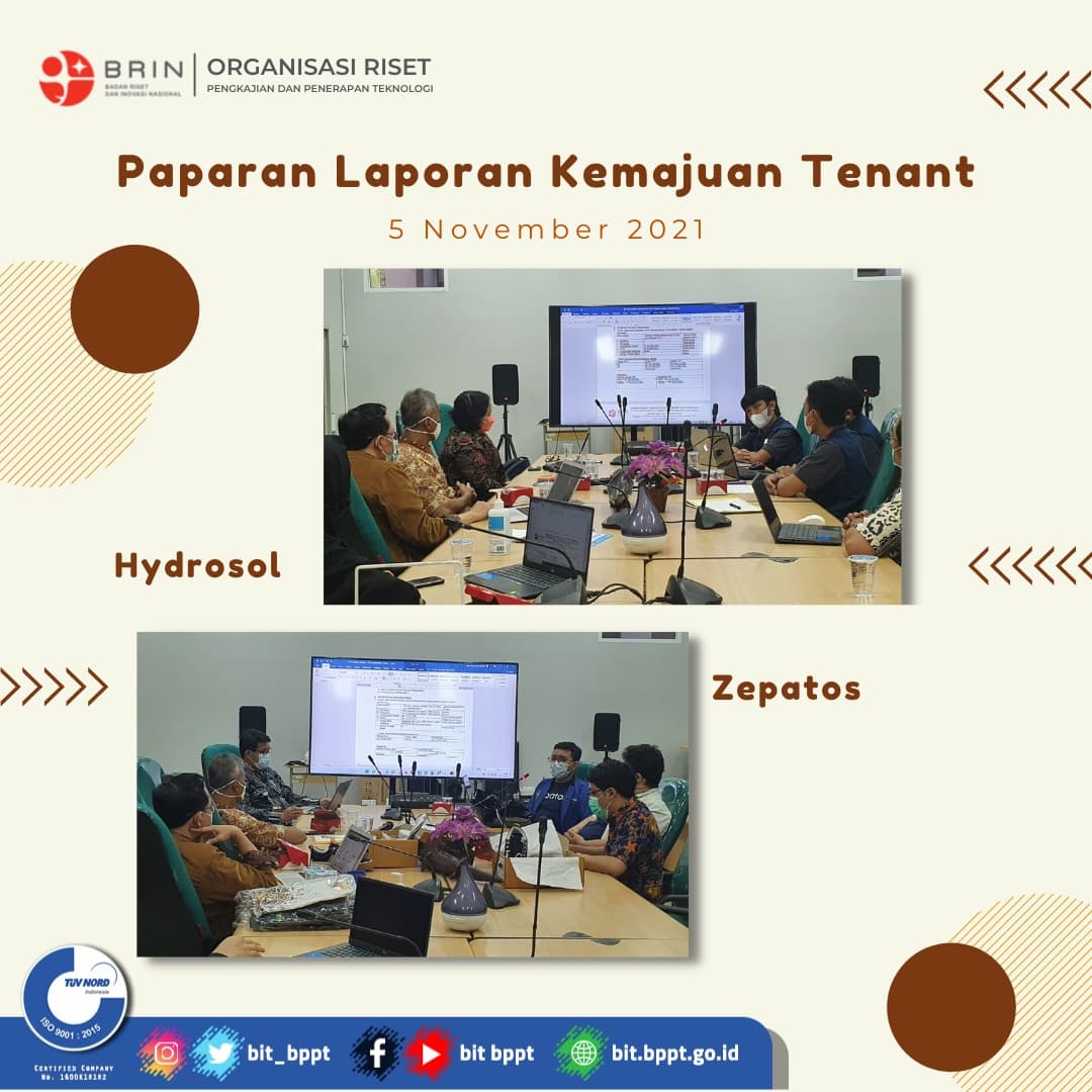 bit_bppt's tweet image. Pada kegiatan ini juga diberikan kritik dan saran dari reviewer untuk kemajuan tenant yang lebih baik lagi.

#bit_bppt #BRIN #inkubasibisnisteknologi #inkubatorbisnis #startup