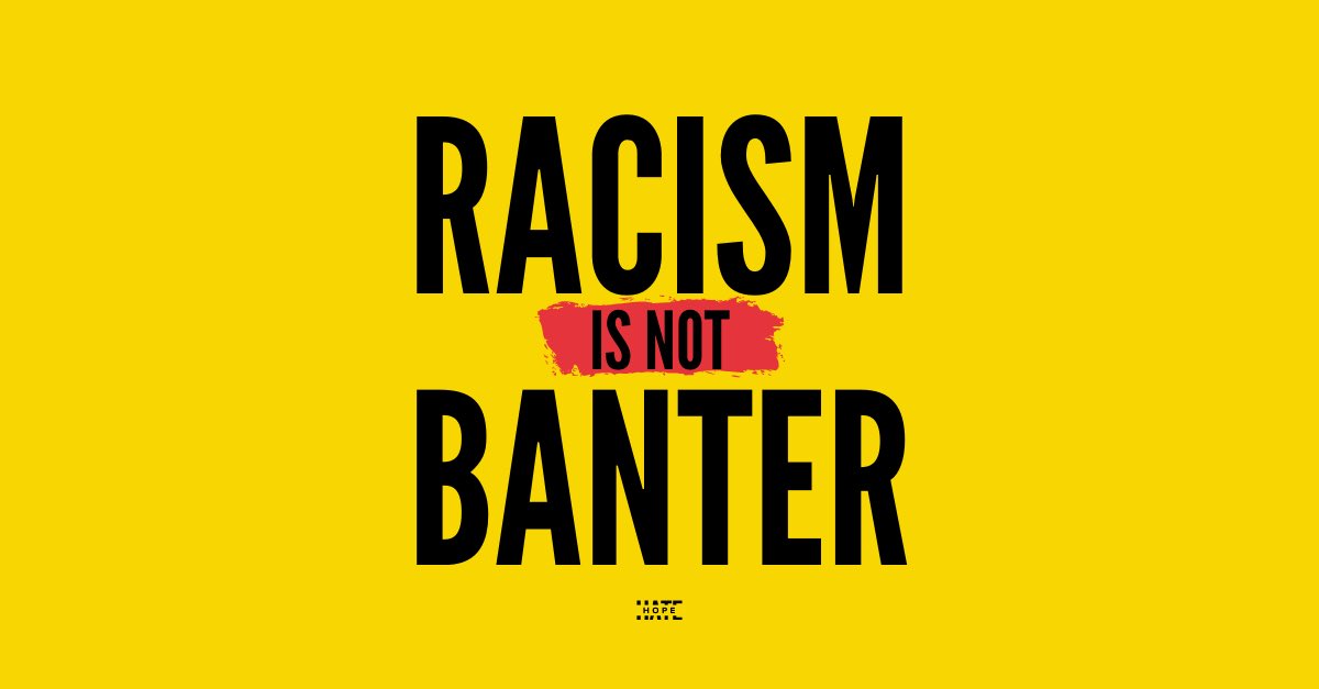 LDCRE1's tweet photo. I am sure @LibDems agree #racism is not banter. @LDCRE1 will continue to fight for equality for all.. https://t.co/BoXzaJjsi7
