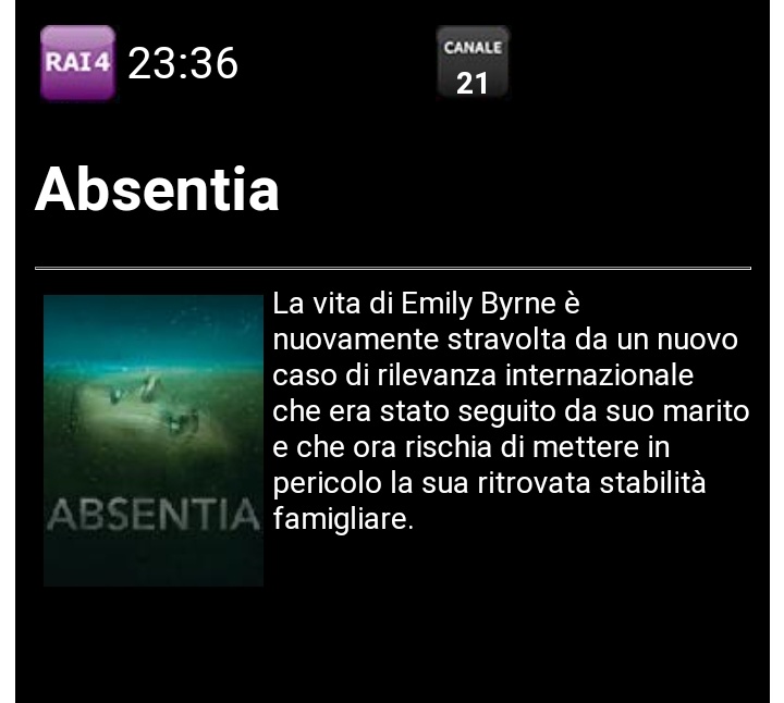 Stasera dalle 23:36 su <a href="/RaiQuattro/">Rai4</a> appuntamento con #Absentia 3 ,con #StanaKatic  nel ruolo di #EmilyByrne .