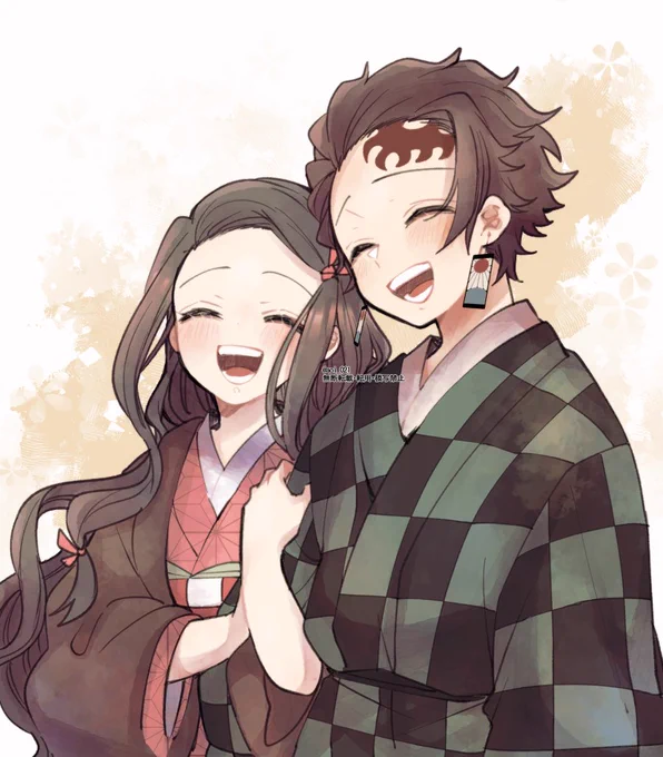 笑いあえる日常
🌸竈門兄妹 