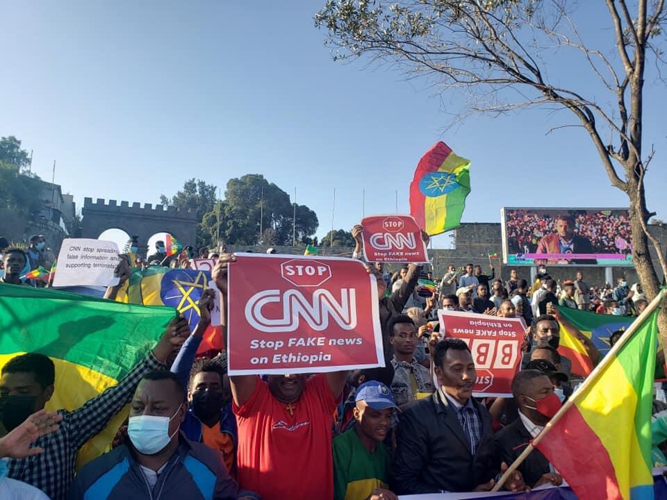 "#Ethiopians People's underlined in
black and white "No more imperialist rule
in Ethiopia"
#America Handsoff 🇪🇹🇪🇹🇪🇹🇪🇹
CNN,BBC, stop FAKE NEW FAFP, Biden stop disturbing
🇪🇹🇪🇹🇪🇹🇪🇹🇪🇹🇪🇹