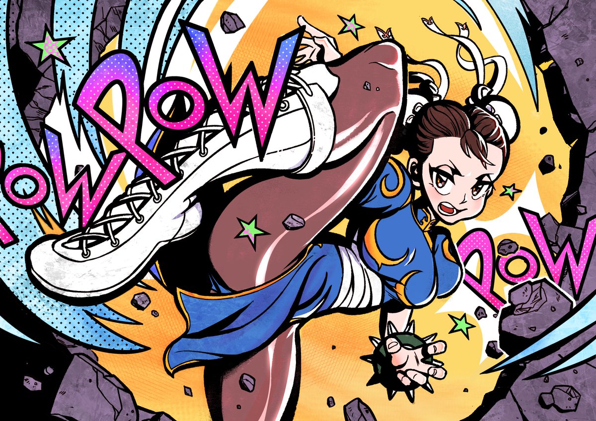 MaginBebop's tweet photo. First post on twitter!! Pew Pow Blam!!!

 #chunli #streetfighter #fanart #udonent #arcadegames #fightinggames #art #anime #inkdrawing #animegirls #gamergirl #illustration #games #playstation #marvelvscapcom #capcom #capcomgames #chunlicosplay #capcomart https://t.co/yyAJNzvawa
