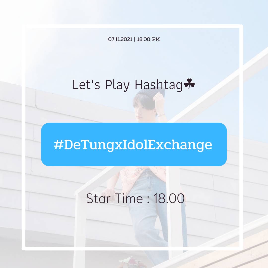 GalaxyTung's tweet photo. 📢 พบกับ ตั๋ง ในงาน Idol Exchange วันนี้ ที่ MBK Center ชั้นG โซน A ได้ตั้งแต่ 18:00 เป็นต้นไป 
สามารถเล่นแท็กได้ตั้งแต่เวลา 18:00 เป็นต้นไป⌛
#.DeTungxIdolExchange
#ตั๋งต้าวเด๋อ https://t.co/YTmtJa5wBk