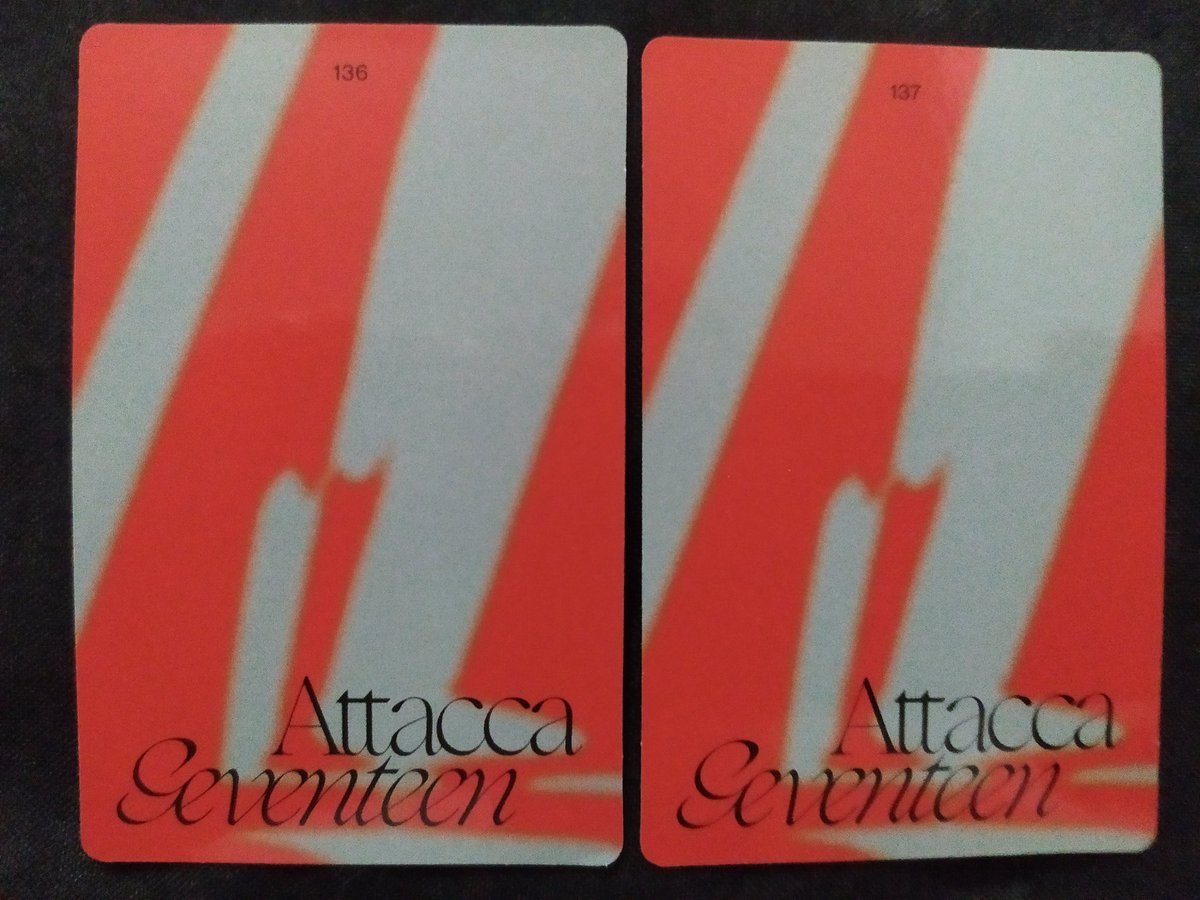 hoshihaebaragi's tweet photo. oh my god.....so i was about to sell these pc i thought these were the same but when i check the backside both has different numbers.......vernon why😭 https://t.co/OwPvJrSClo