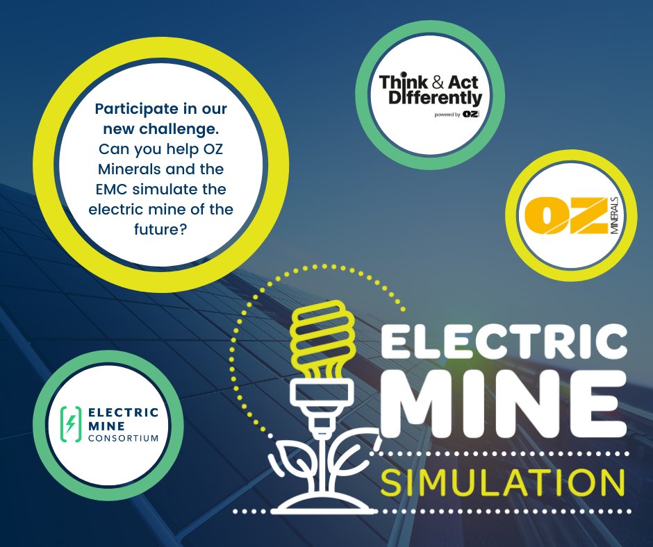 Unearthed_S's tweet photo. 👉Time is ticking, the Electric Mine Simulation by @OZMinerals and the #EMC is coming to an end!
The team is ready to answer any last questions you have! We are here to help.
3 days to go! Submit now ➡️ https://t.co/or9n8rFrdQ
#electricmining #mining #miningofthefuture https://t.co/aoIl2sJahu