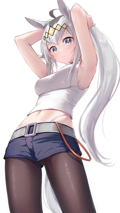 ぺったんこお腹に宿る骨盤ラインがすき～
#いいおなかの日 