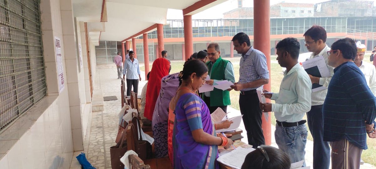 AdmAyodhya's tweet photo. Special abhiyan diwas per Addl Ceo sir ke saath booth inspection kiya gaya aur BLo se update liy gaya. https://t.co/jJkkALTBTH