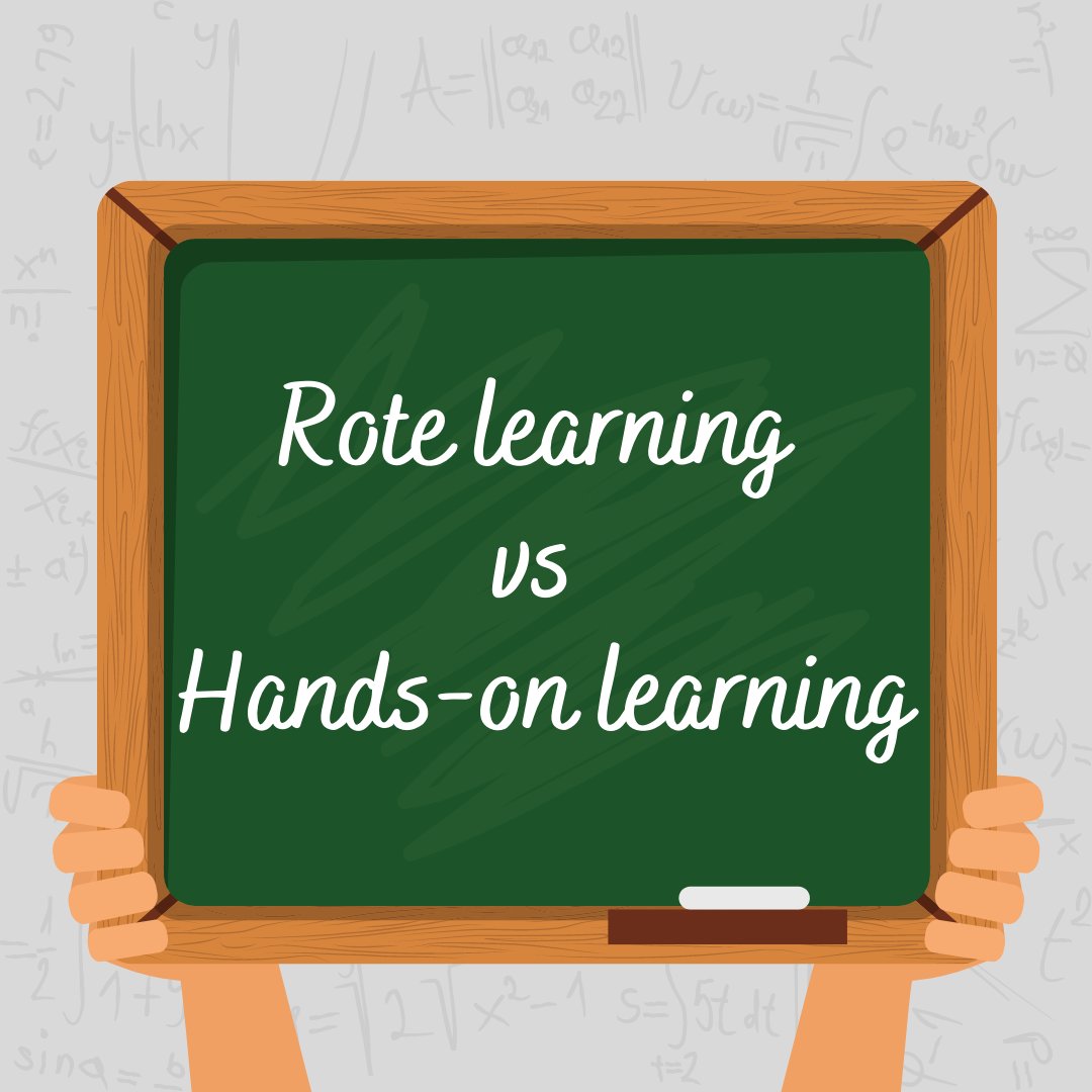UTPMedtech's tweet photo. Hi folks! 🙆‍♀️ Today, I will be sharing about learning. Have you all ever heard about rote learning or hands-on learning? Well, even if you never heard about these terms, I am pretty sure that every one of us have been using these two techniques. https://t.co/3uCwwTSmDK