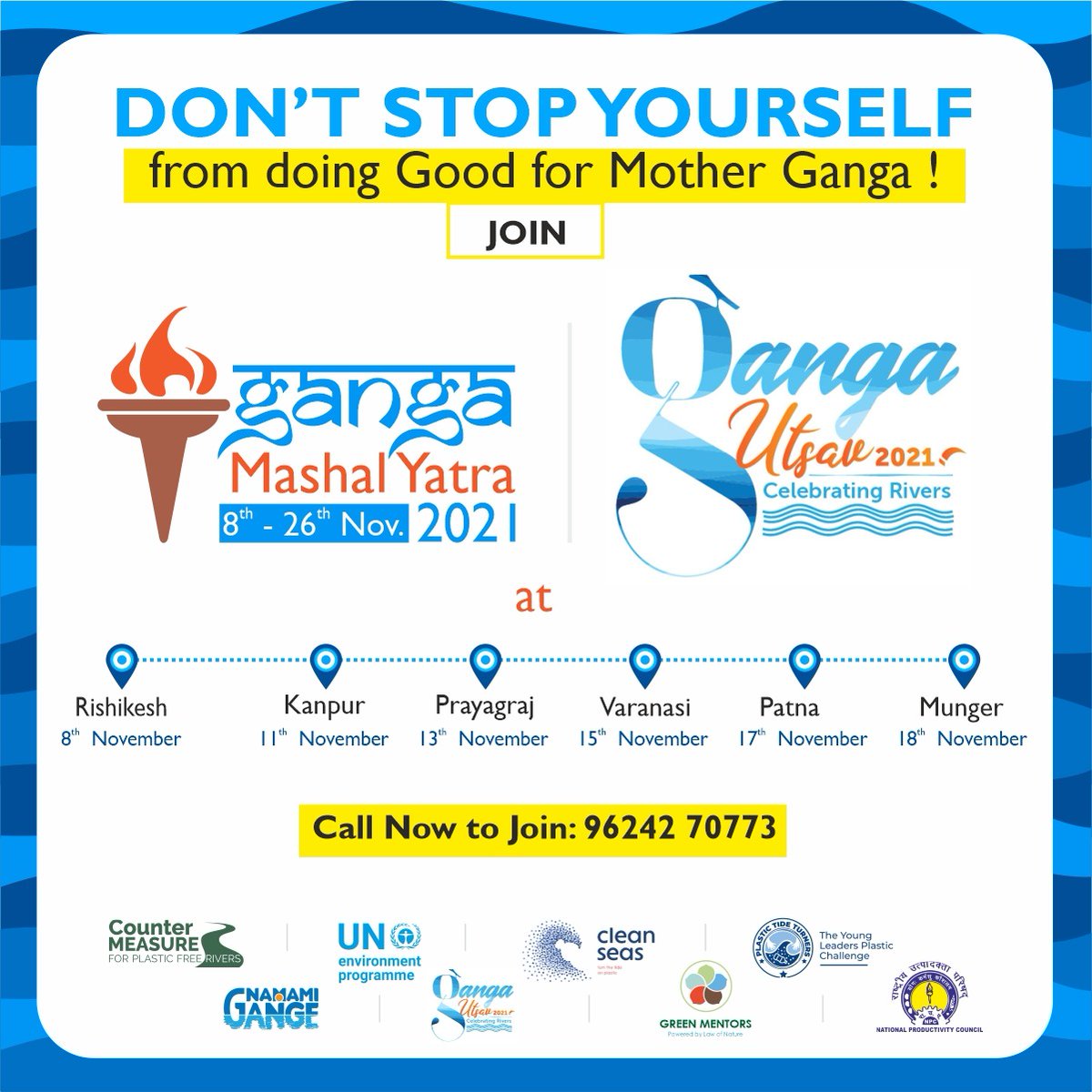 SyedAinulHussa2's tweet photo. Be a part of Clean Ganga Mission https://t.co/2E3YJomvPQ