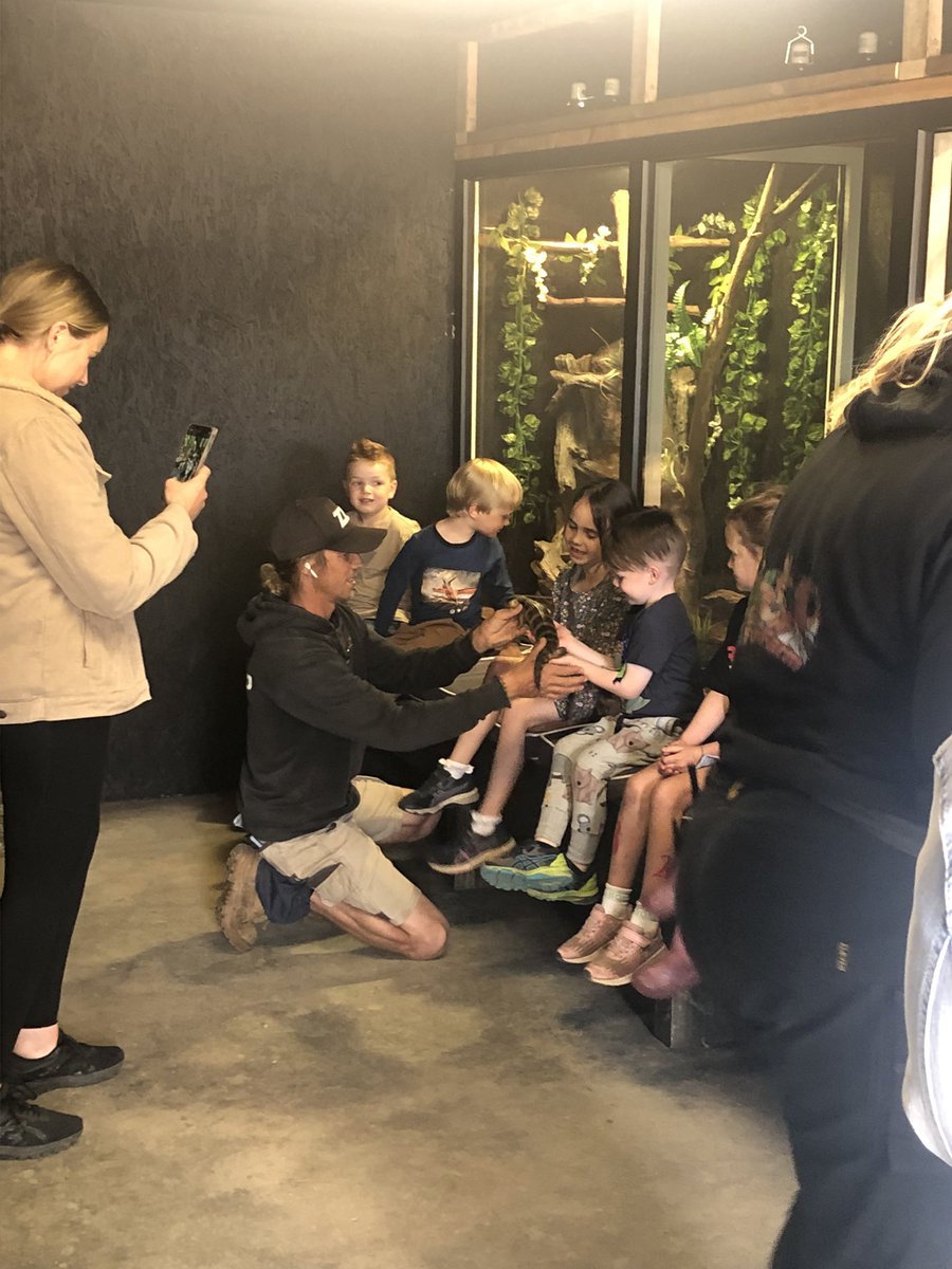robcarlile85's tweet photo. Had a great arvo down @TheFunkyFarm with Sam and Chris and their team. If you are down on the #morningtonpeninsula over the holidays, make sure to call on through and see all the animals. #natives #greatspotforakidsparty #thefunkyfarm https://t.co/oBBh2HzmXf