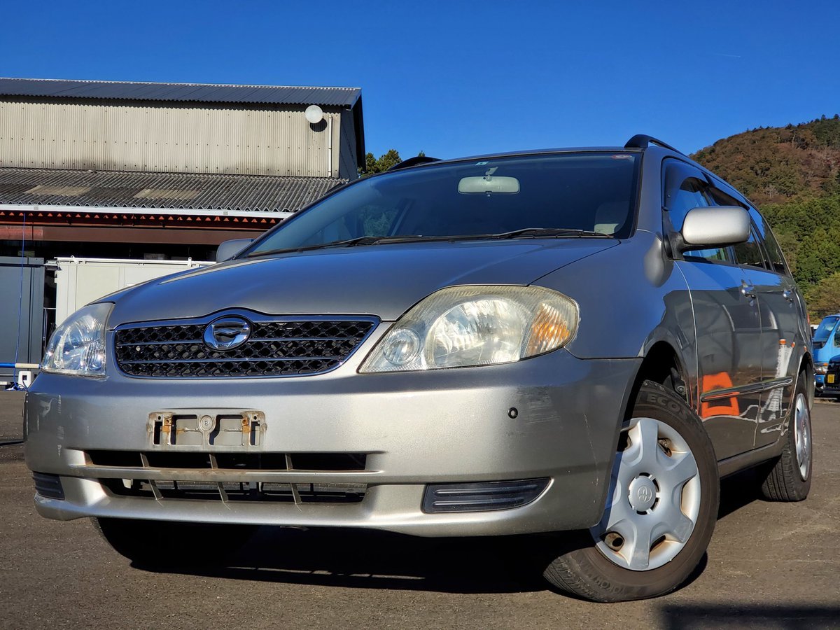 買取入庫 平成13年式 カローラフィールダー 5速マニュアル 73,000キロ🚗  20年前のお車ですがちゃんと買取らせていただきましたよっ✌

古くても、動かなくても買取ますっ🎵🔔💴