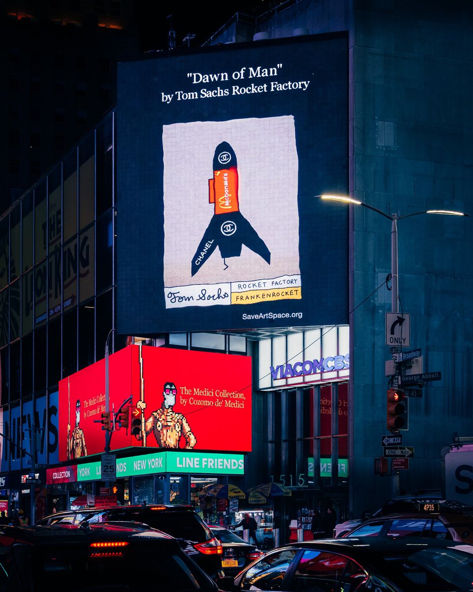 Dawn of Man, hovering over Times Square. <a href="/CozomoMedici/">Cozomo de’ Medici</a>