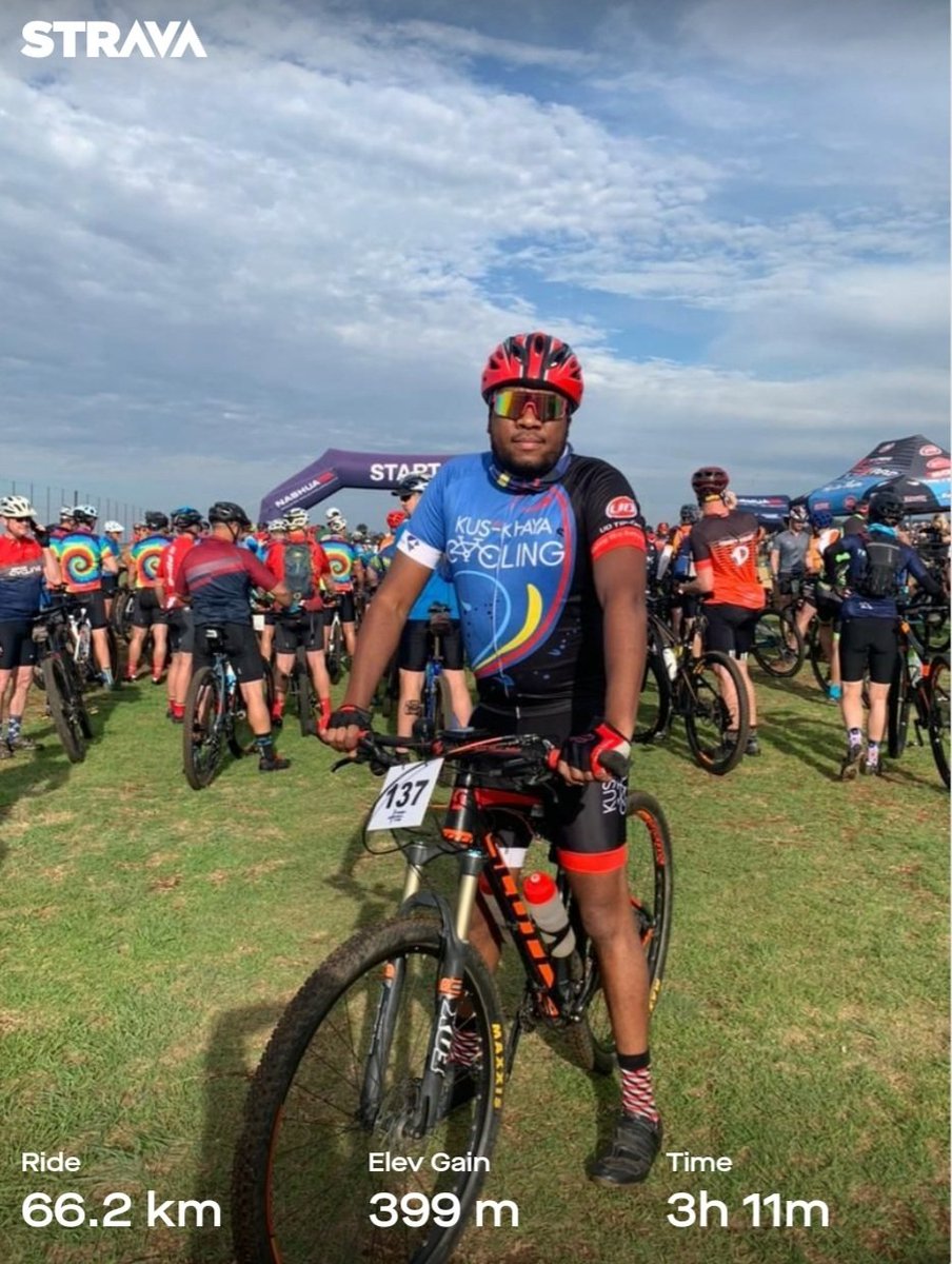 MdueKaudi's tweet photo. Went to race #MTB yesterday. Very enjoyable and had to stomach a mechanical for the 2nd half of the race. #RideYourPassion #cycling #straba https://t.co/iU6VfQLX6Z