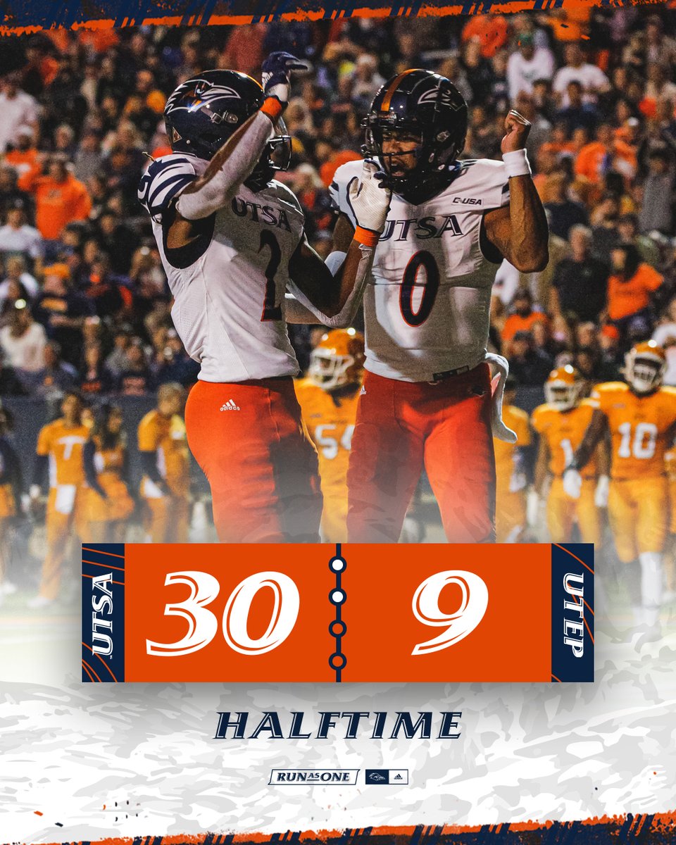 Halftime from the Sun Bowl.

#BirdsUp🤙