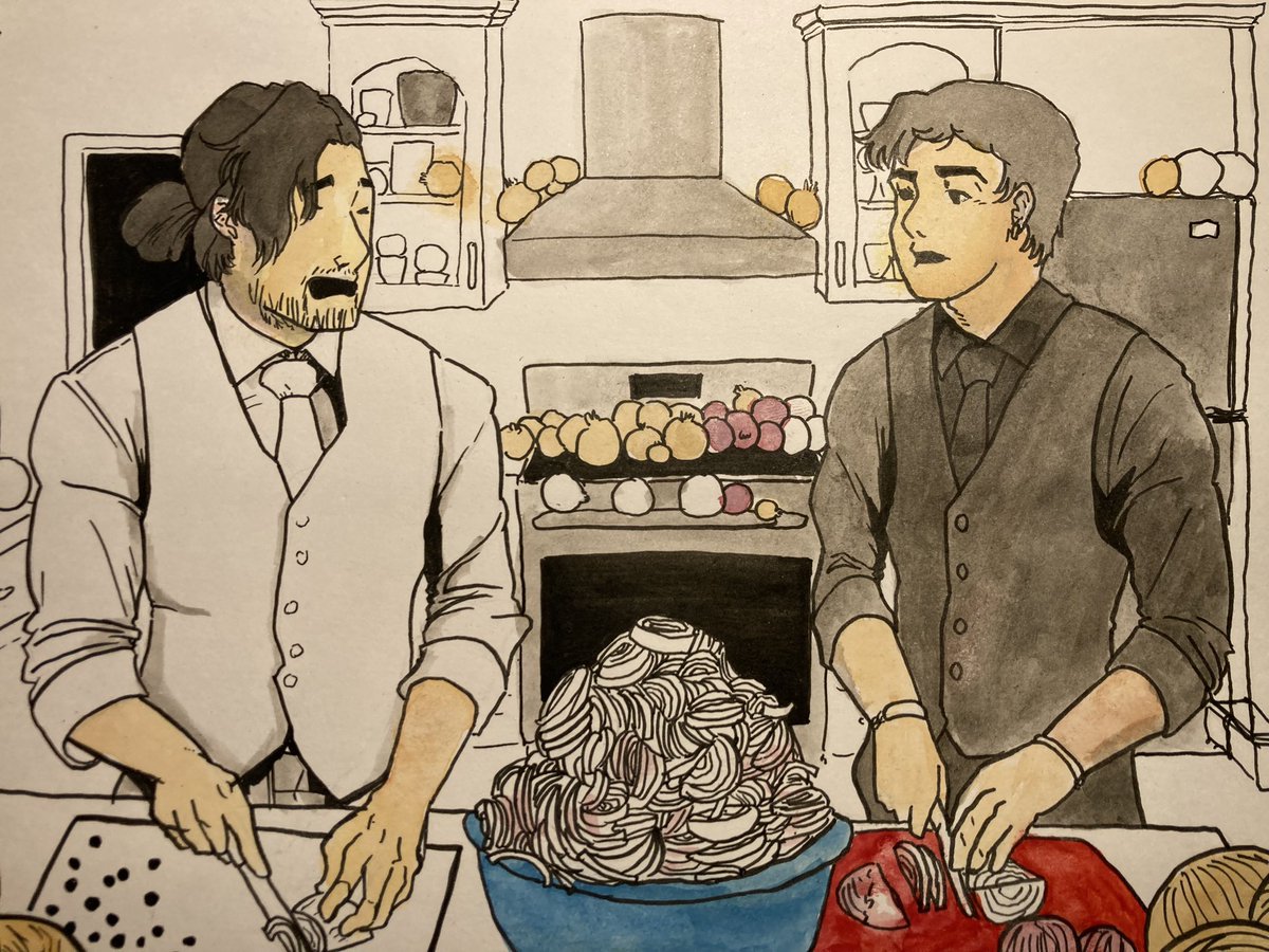 Dai_chaan's tweet photo. "Who's Cutting Onions In Here???"
Nov.06.20¿?
7 days remaining...

Look at all thems onions!~

#UnusAnnusFanart #MementoMori #UnusAnnus https://t.co/eQo7aIsvkt
