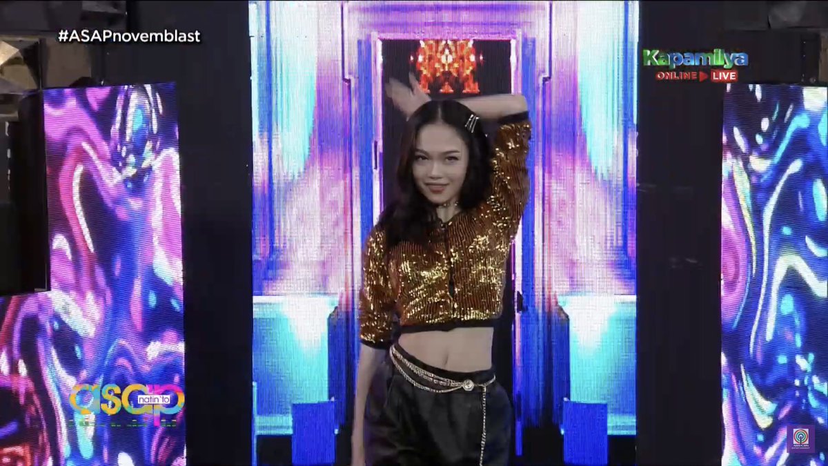 ASAPOfficial's tweet photo. New Gen Dance Princess, AC Bonifacio on #ASAPnovemblast! https://t.co/ft1c3PaMON