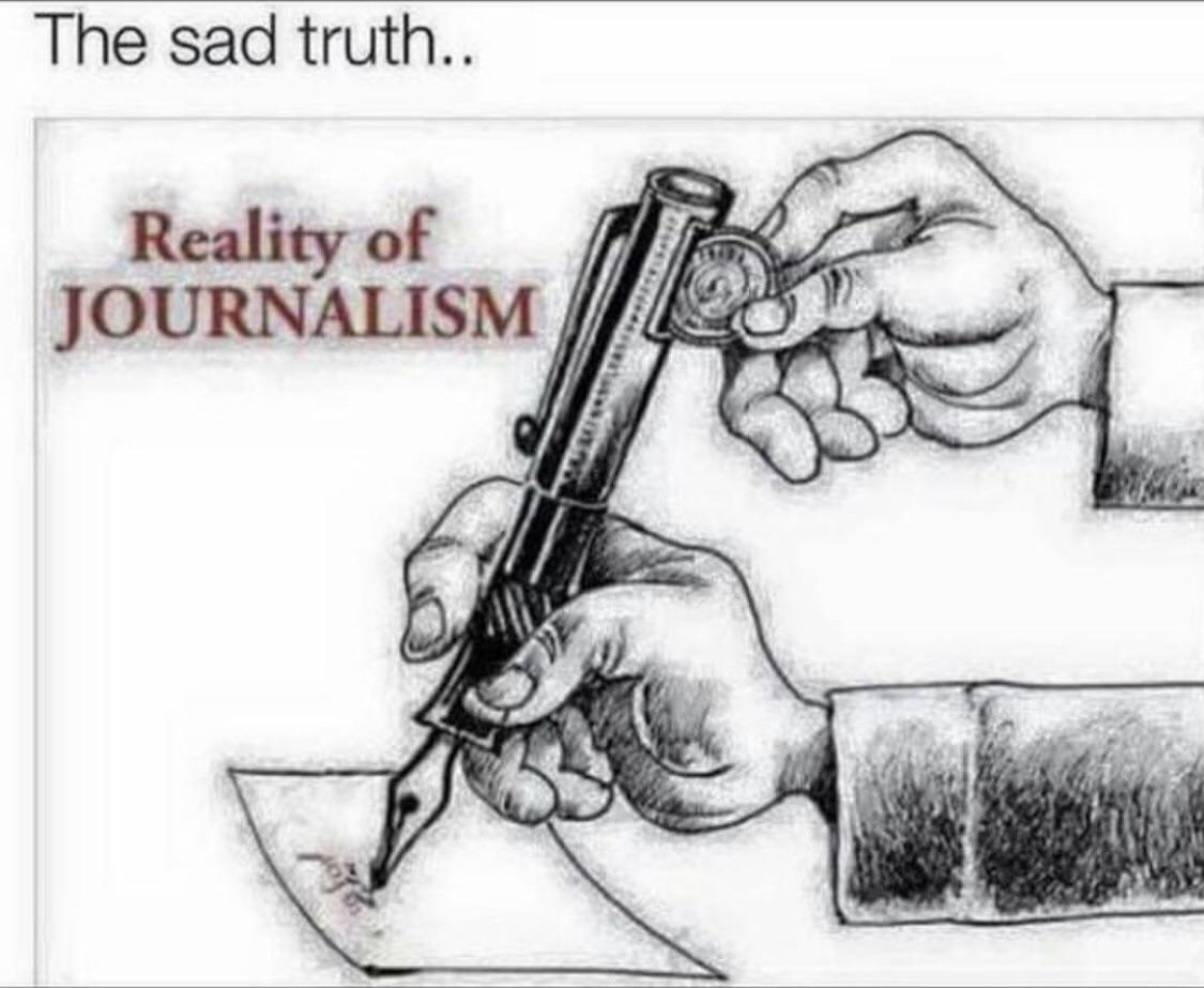 Maharashtra145's tweet photo. @NitinRaut_INC तो पेन हा आहे म्हणुन भीती वाटत असावी 
#Presstitutes #PaidJournalism https://t.co/KrHaGFICgV
