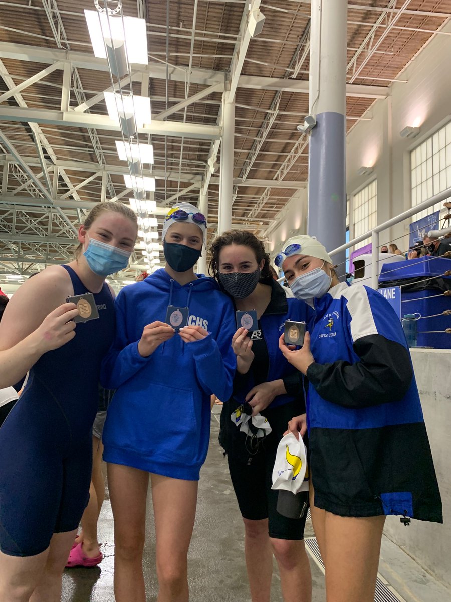 honetschvi's tweet photo. Vikings taking home hardware at state. Go VIKS! 💙🏊‍♀️🏊🏻‍♂️ @CHS_Vikings_CDA #idhsaa #chsswim https://t.co/zBhGSN4BfZ