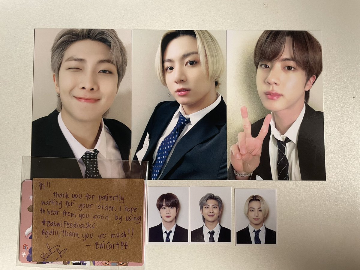 _kimseokjinn_'s tweet photo. Thank you so much for the smooth transaction! π
#BabwiFeedbacks https://t.co/shfr23o0gy