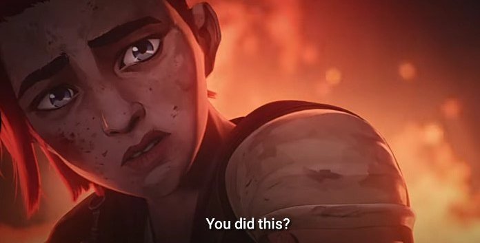 callmeserch0's tweet photo. This escene... 😨 #Arcane https://t.co/3YsBUHMLBj