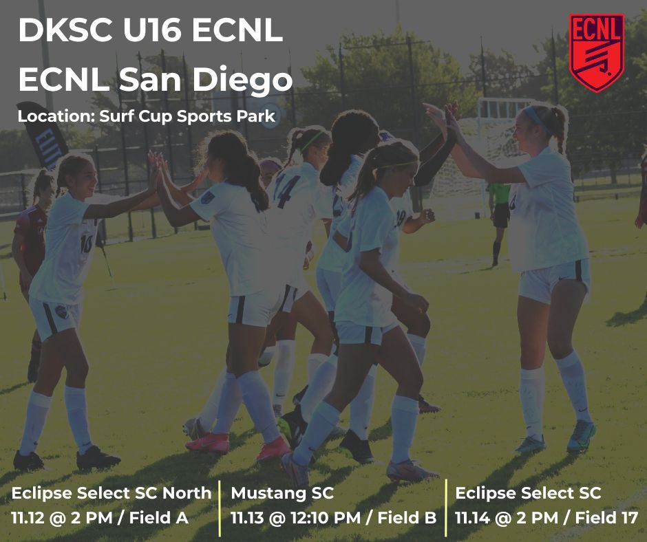 dkscECNL06's tweet photo. Next up #ECNLSanDiego!  We’re ready.  @DKSC_official @ECNLgirls 
#oneteamonegoal https://t.co/UKqZrsMRxe