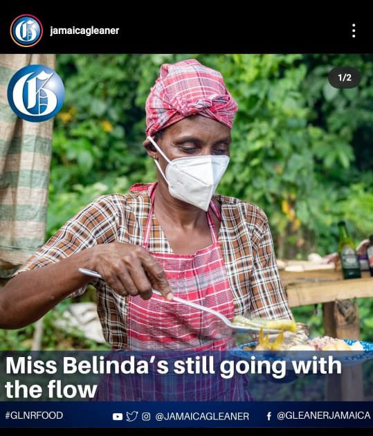 icepick_gavin's tweet photo. My mother work hard fi put me through school doing this everyday! Some days she had no clients to cater to and still had to make ends meet! I’m beyond grateful! 
Morale of the story: what is for you will always be for you 
Follow @ BelindasRiversideRestaurant876 on IG 🙏🏽 https://t.co/wpL2uZEGXE
