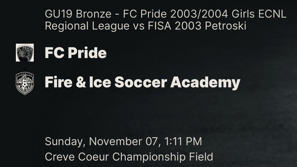 Creve Coeur Park Soccer Complex tweet media
