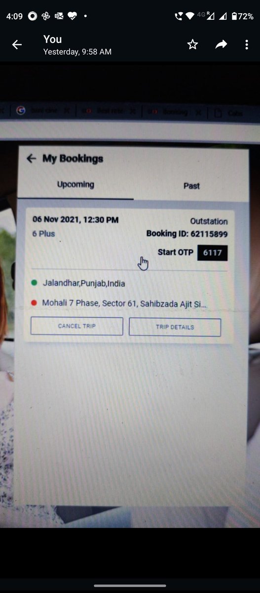 piscisaustrinus's tweet photo. #DiwaliWithMeru #Meruhaina totally unreliable service. Meru could not service a confirm booking. Worst for an intercity booking, the intimation was not sent till 40 minutes before departure. https://t.co/W4yuqgFGud