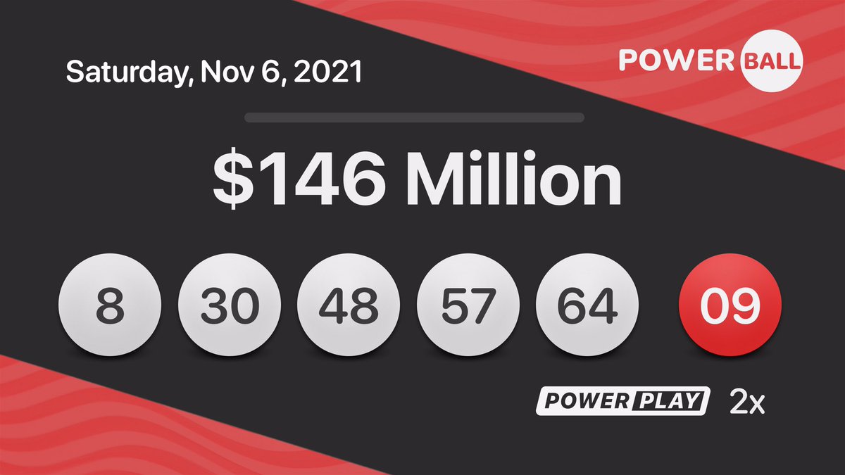 #Powerball results are in, these are the winning numbers for Saturday, Nov. 6, 2021 https://t.co/W2lensaqa0