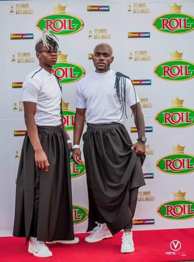 Bringing a fashion sense that has people talking is part of the awards culture. What do you say with this one? Yes or No?