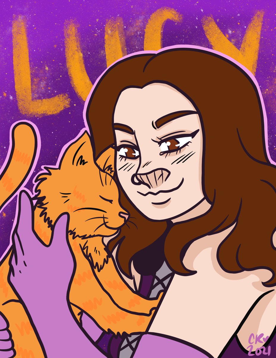 Danarky Intermission Sketch #7: Lucy! 🐈
New comic page finally set to drop tmw night!